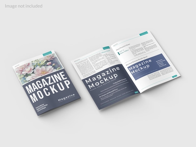 PSD magazine mockup