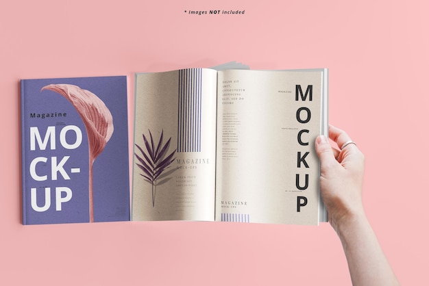 Magazine mockup