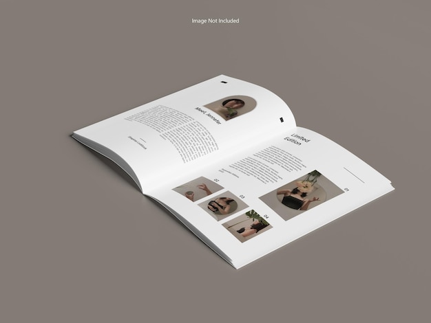 PSD magazine mockup