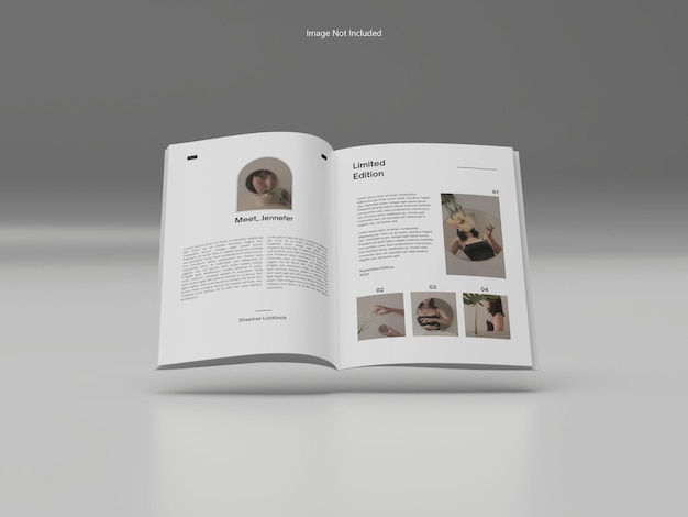 magazine mockup