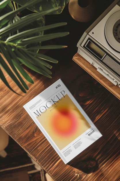 Magazine and newspaper mockup design