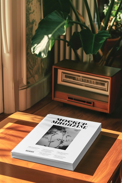 PSD magazine and newspaper mockup design