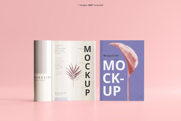 Magazines mockup