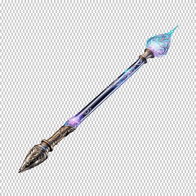 PSD magic wand isolated on transparent background