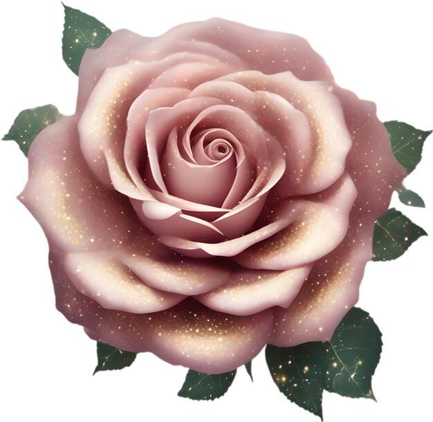 PSD magische stardust rose van betovering