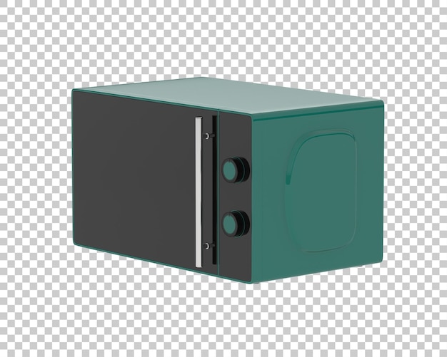 Magnetron geïsoleerd op transparante achtergrond 3d rendering illustratie