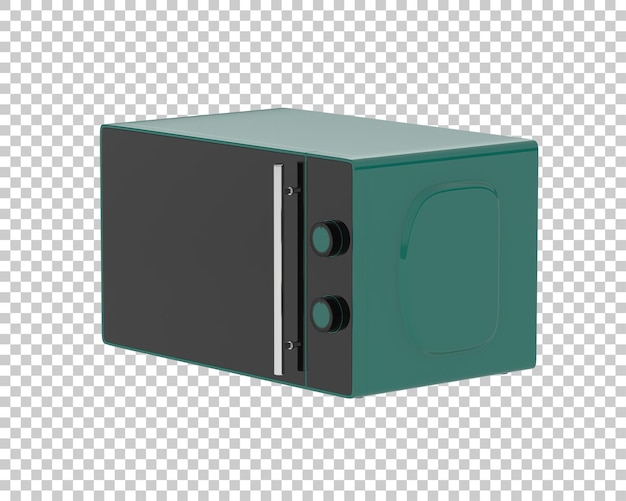 PSD magnetron geïsoleerd op transparante achtergrond 3d rendering illustratie