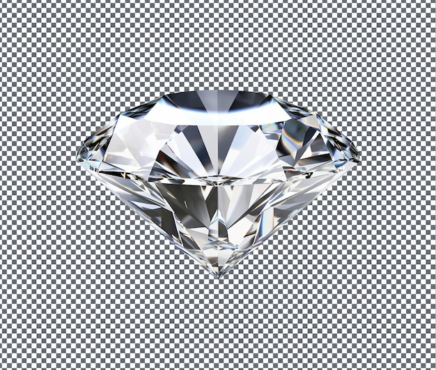 PSD magnificent diamond geïsoleerd op een doorzichtige achtergrond