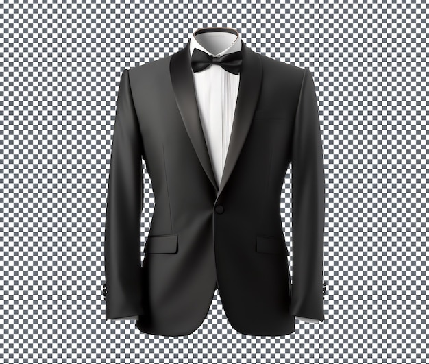 Magnificent dinner jacket isolated on transparent background