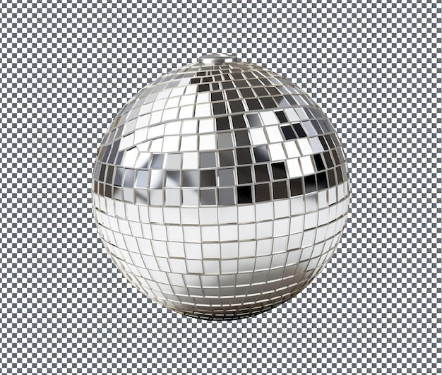 PSD magnificent disco ball geïsoleerd op een doorzichtige achtergrond