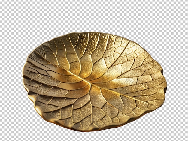 Magnificent gold leaf charger plate