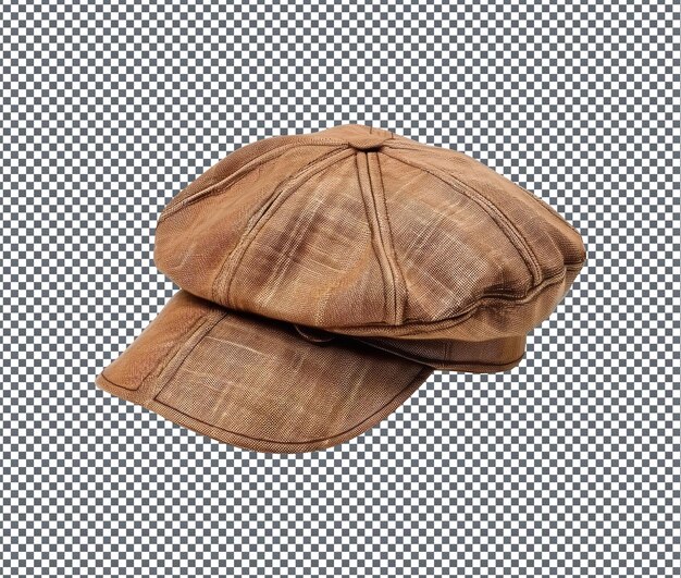 PSD magnificent newsboy cap isolated on transparent background