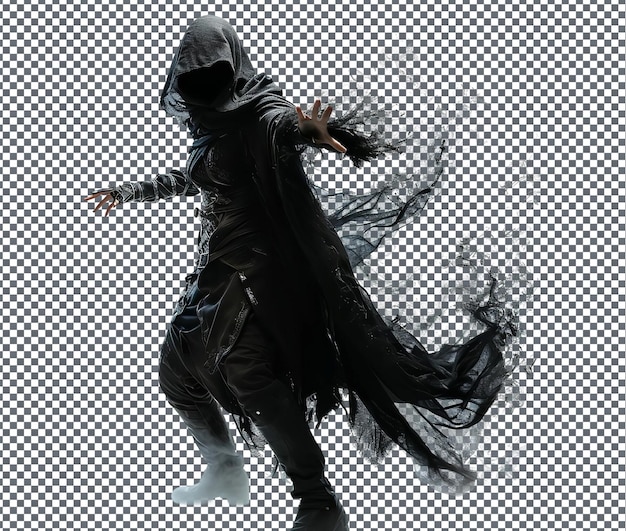 PSD magnificent nyx shadowheart isolated on transparent background