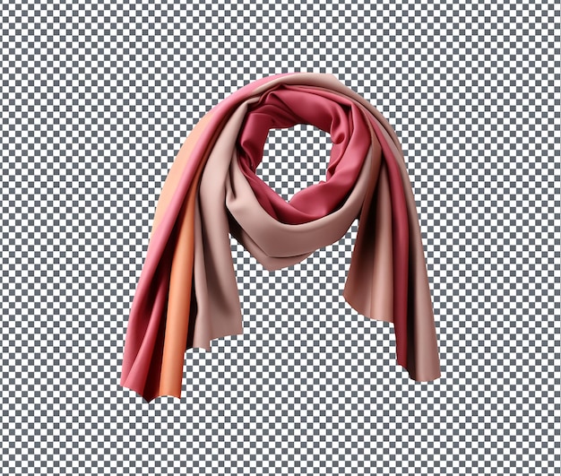 magnificent pashmina scarf isolated on transparent background