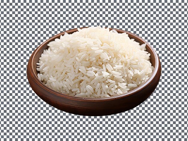 PSD magnificent rice isolated on white background