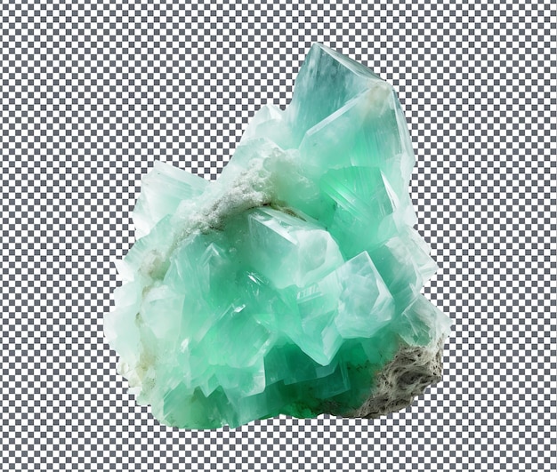 Magnificent smithsonite isolated on transparent background