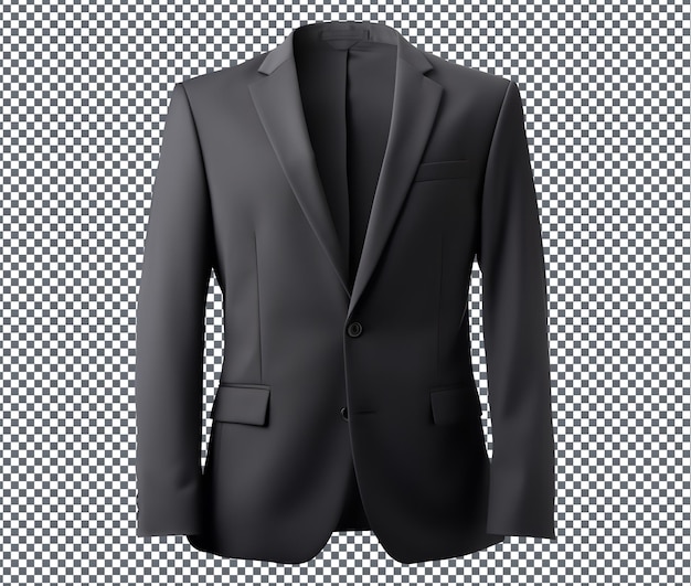 magnificent tailored blazer isolated on transparent background