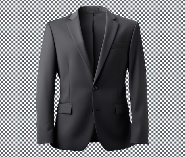 PSD magnificent tailored blazer isolated on transparent background