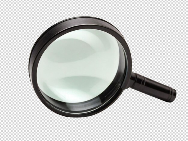 PSD magnifying glass png transparent