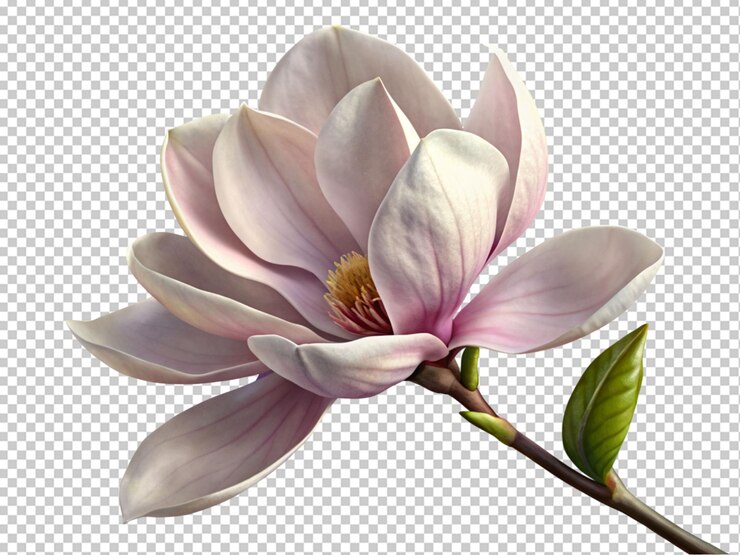 PSD magnolia flower