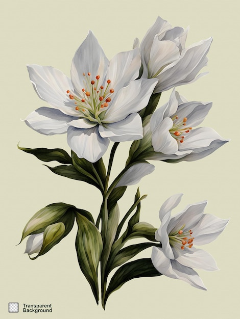 Magnolia waterverf