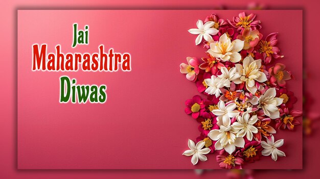 Maharashtra diwas a holiday in the indian background