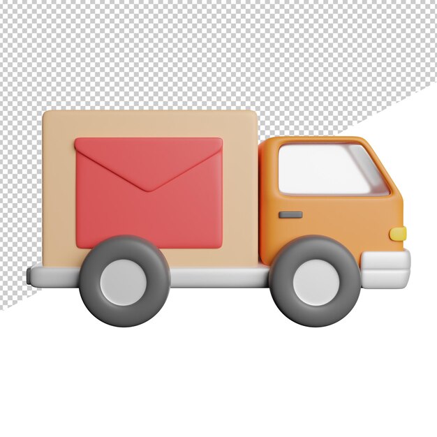 PSD mail truck postal