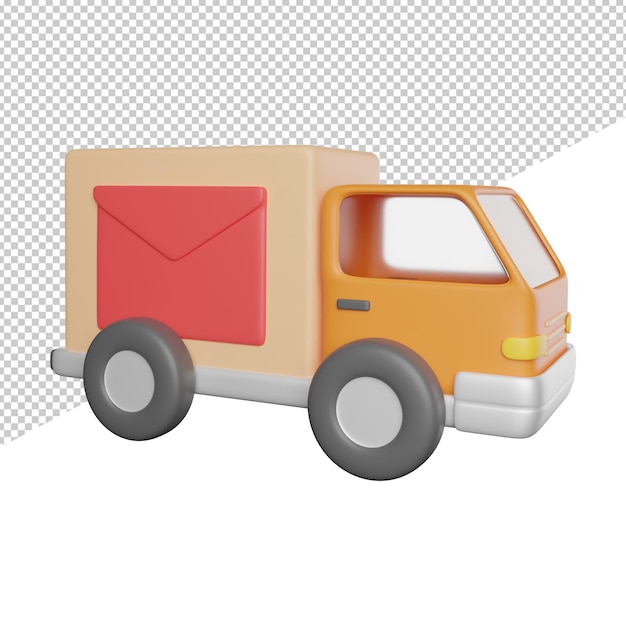 Mail truck postal