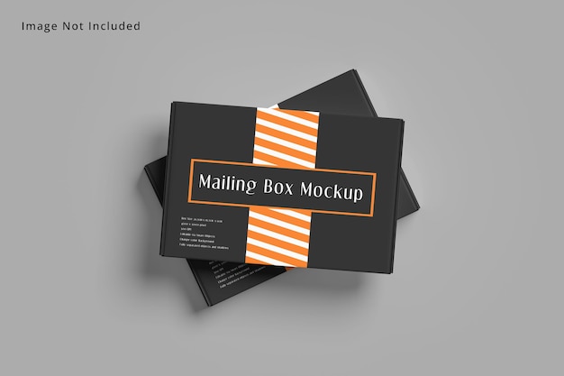 Mailing box mockup