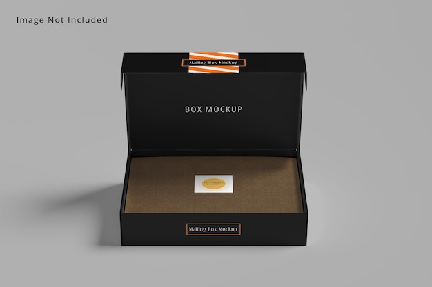 Mailing box mockup