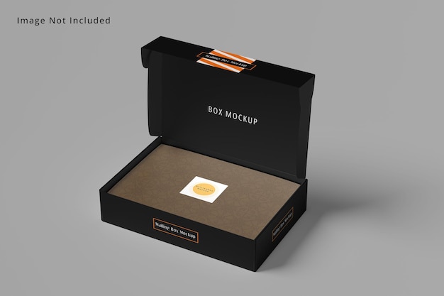 Mailing box mockup