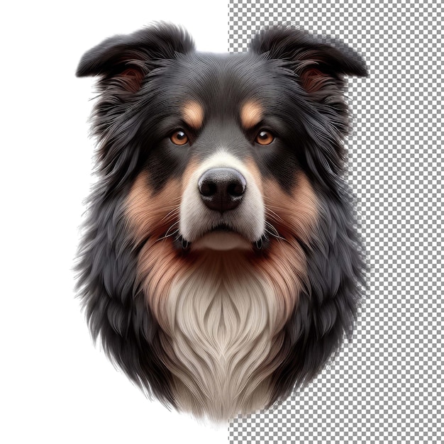 PSD majestic dog frontalpng