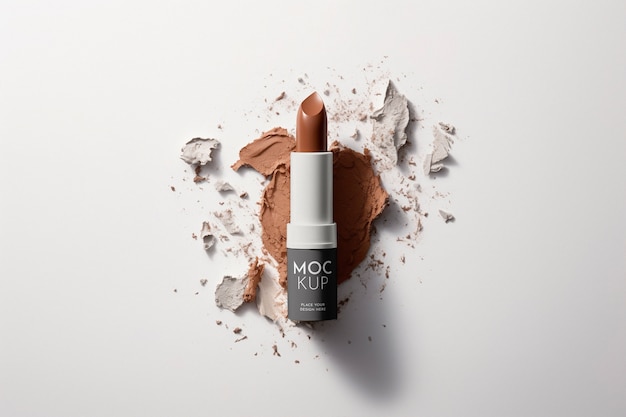 PSD make up packaging mockup design