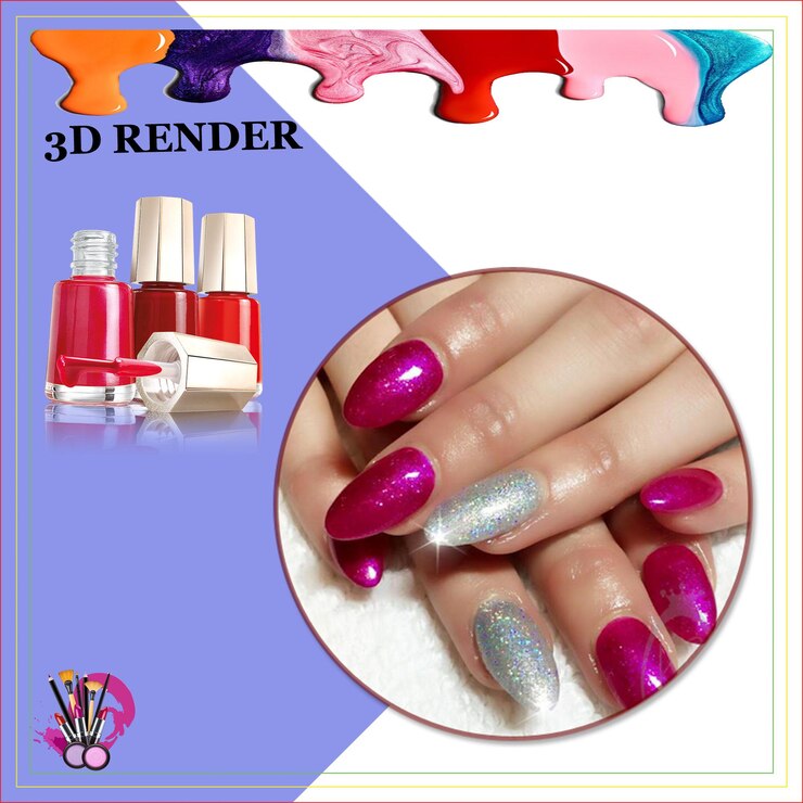 PSD makeup fairness beauty cream beautiful face hand foot glittering nail polish