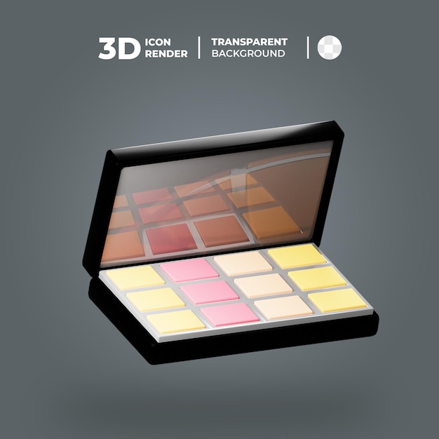 PSD makeup package is shown in a black box