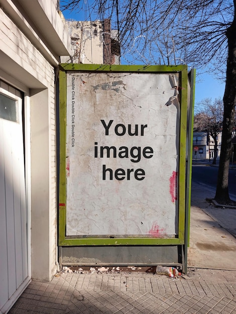 PSD makieta billboardu ulicznego 01