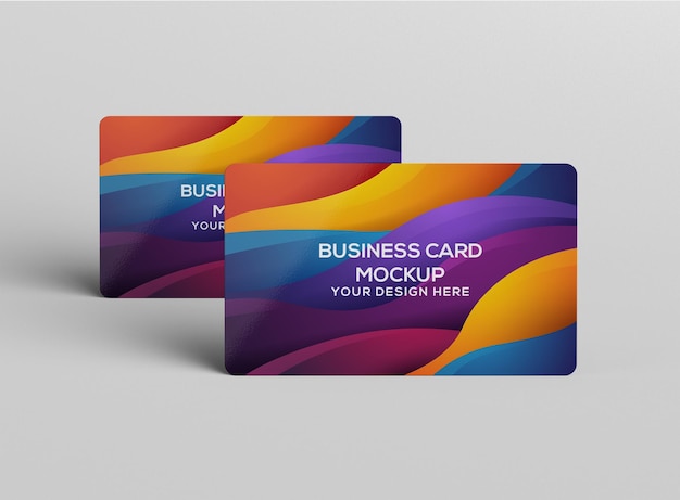 PSD makieta biznesowej karty kredytowej