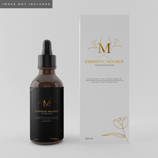 Makieta Butelki Serum