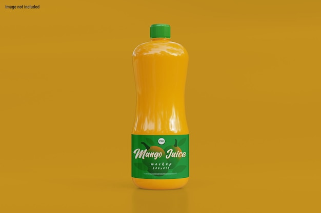 Makieta Butelki Soku Z Mango