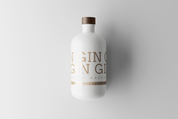 Makieta Ceramicznej Butelki Gin