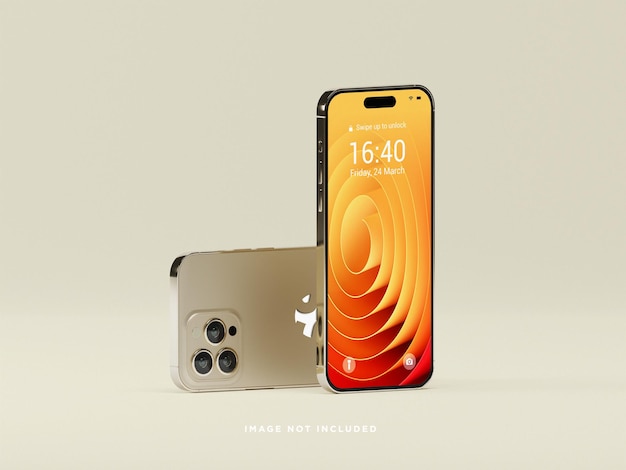 Makieta ekranu smartfona