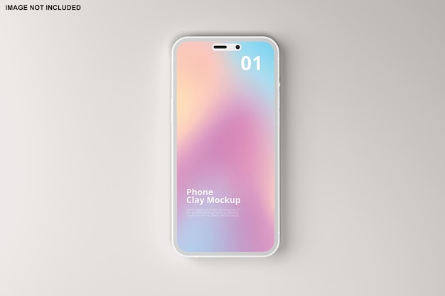Makieta gliny telefonu 14 pro