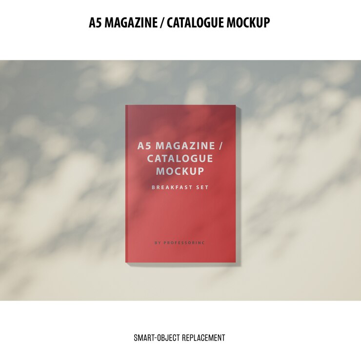Makieta katalogu magazynu A5