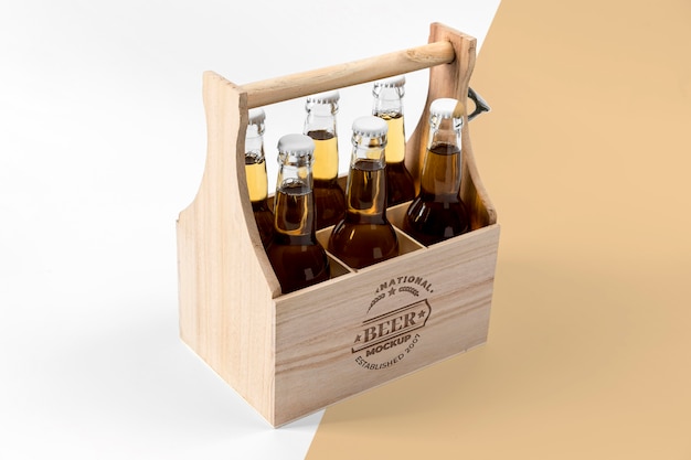 Makieta koncepcji aranżacji piwa rzemieślniczego