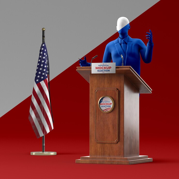 PSD makieta koncepcji wyborów w usa