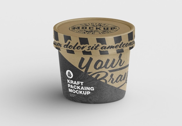 Makieta Kraft Food Cup