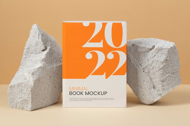 PSD makieta książki o minimalistycznym designie