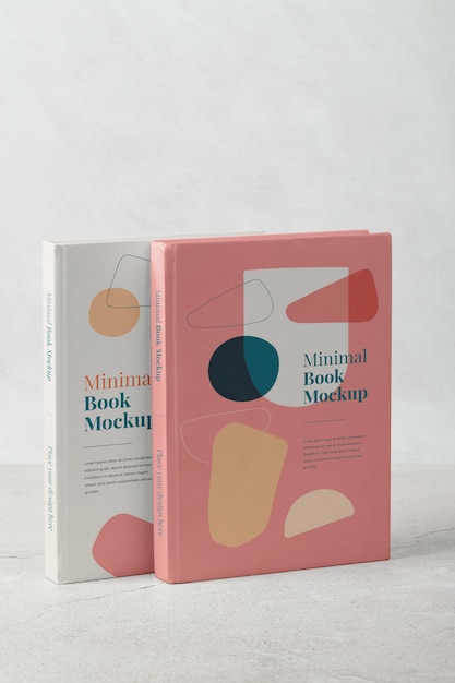 PSD makieta książki o minimalistycznym designie