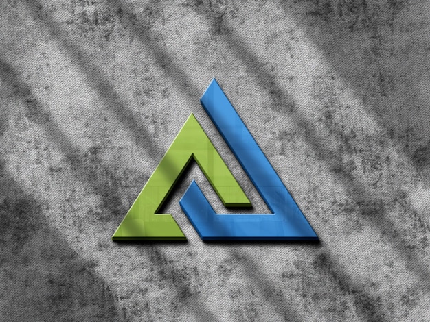 Makieta Logo 3d