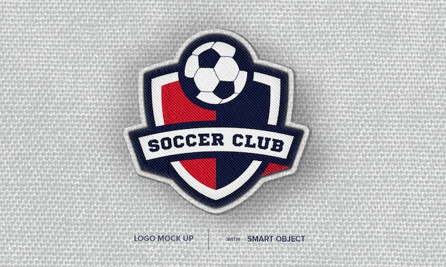 PSD makieta logo psd na białej koszulce sportowej